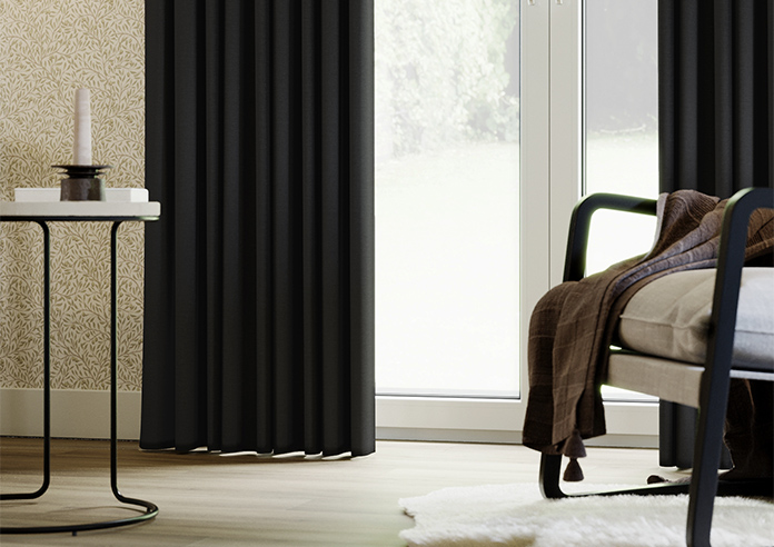 Oslo, Black - Made to Measure Curtains - Image 5